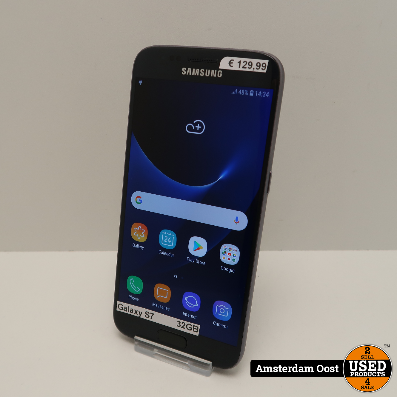 botsing mist Kaap Samsung Galaxy S7 32GB Black | in Goede Staat - Used Products Amsterdam Oost