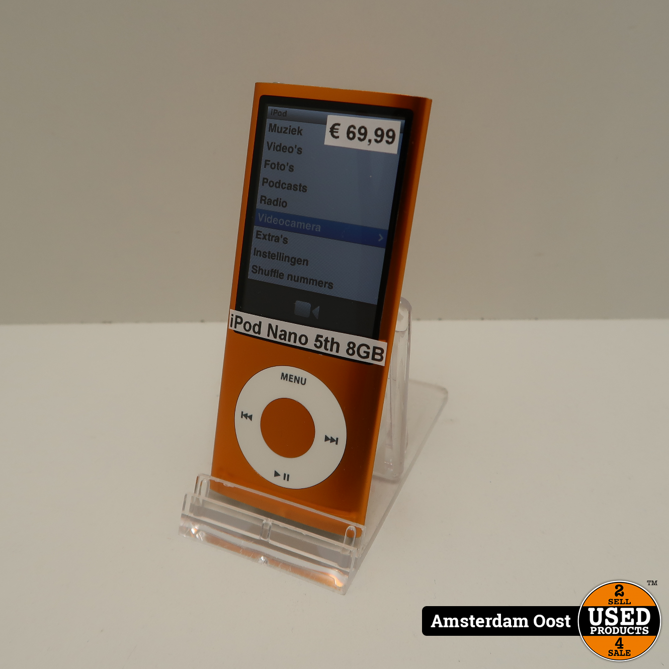 Getand Daarom veel plezier iPod Nano 5th Gen 8GB Orange | in Goede Staat - Used Products Amsterdam Oost
