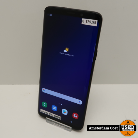 Samsung Galaxy S9+ 64GB Dual Black | in Goede Staat