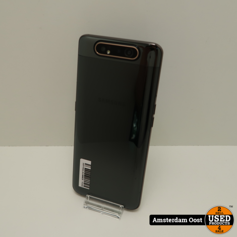 Samsung Galaxy A80 128GB Dual Black | in Goede Staat