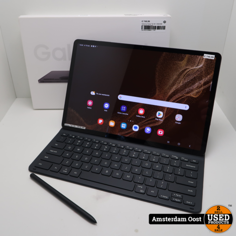 Samsung Galaxy Tab S8+ 128GB Wifi met Keyboard Cover