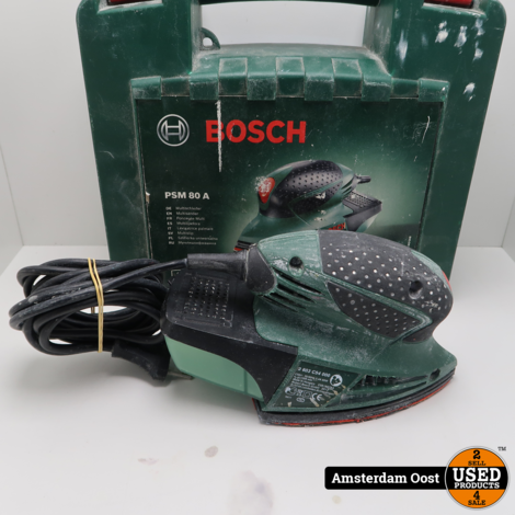 Bosch PSM 80 A Schuurmachine | in Redelijke Staat