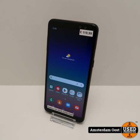 Samsung Galaxy A8 2018 32GB Dual Black | in Nette Staat