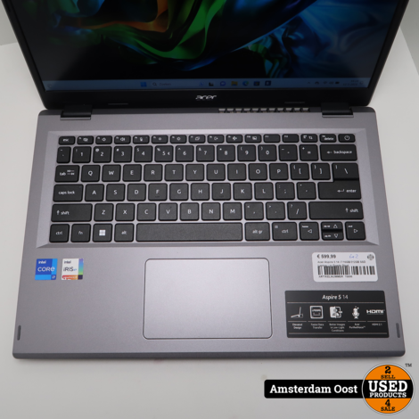 Acer Aspire 5 14 i7/16GB/512GB SSD Laptop | in Goede Staat