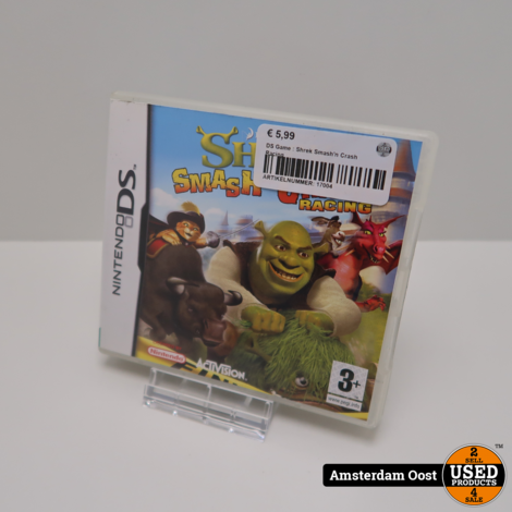 Nintendo DS Game | Shrek Smash'n Crash Racing