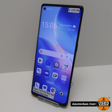 Oppo Find X3 Neo 5G 256GB Dual Black | in Goede Staat