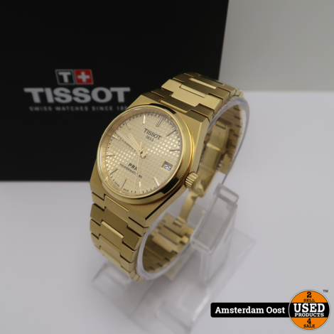 Tissot PRX Powermatic 80 35mm Gold | in Zeer Nette Staat