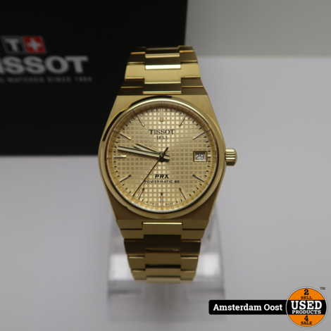 Tissot PRX Powermatic 80 35mm Gold | in Zeer Nette Staat