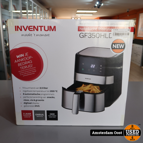 Inventum GF350HLD AirFryer | Nieuw in Doos