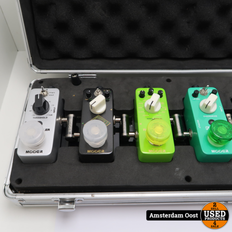 Mooer Pedalboard / Koffer | inclusief 6 Effecten