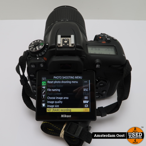 Nikon D7500 18-140mm Spiegelreflex | in Zeer Nette Staat