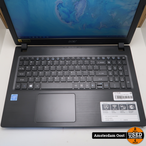 Acer Aspire 3 Celeron/4GB/128GB SSD | in Nieuwstaat