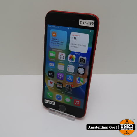 iPhone 8 64GB Red | in Nette Staat