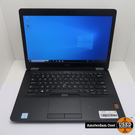 Dell Latitude E7470 i5/16GB/128GB SSD Laptop | in Gebruikte Staat