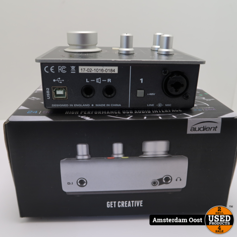 Audient ID4 USB Audio Interface | In Nette Staat