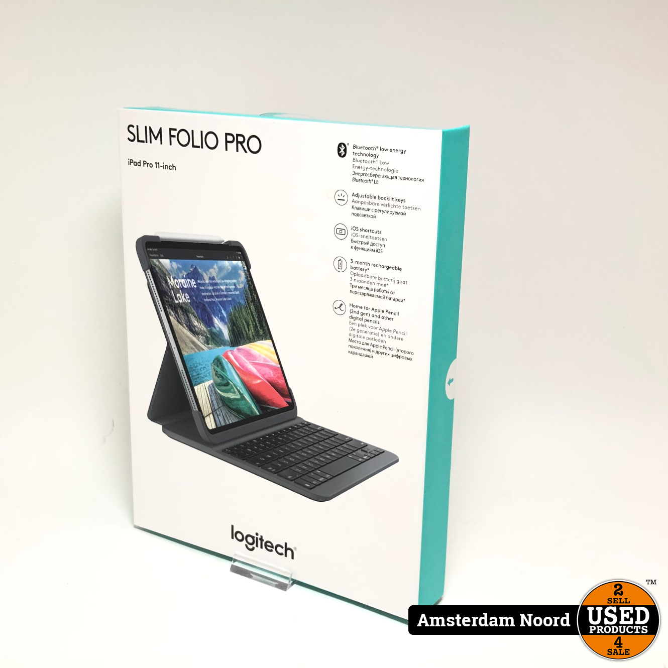 Logitech Slim Folio Pro iPad Pro 11 inch Cover (2018 Model) Logitech Slim Folio Pro iPad Pro 11 inch Cover (2018 Model)
