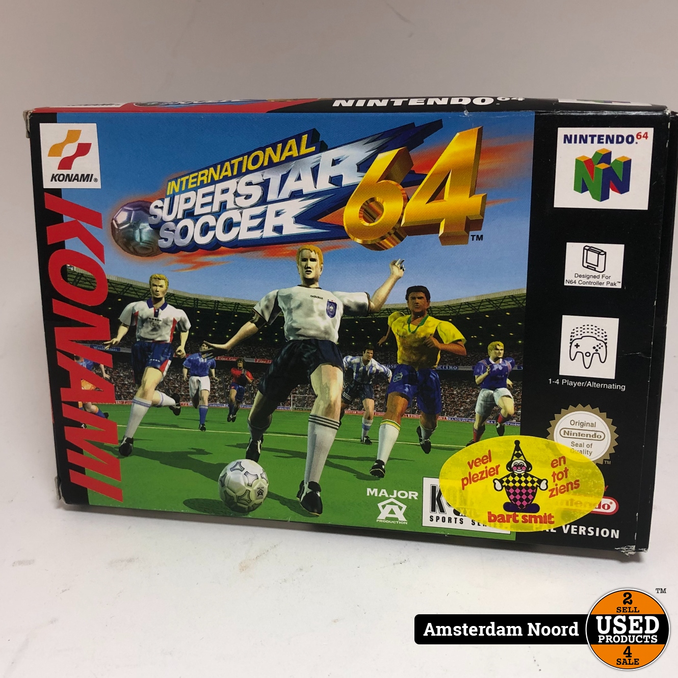 Nintendo N64 International Superstar Soccer 64 Used Products Amsterdam Noord