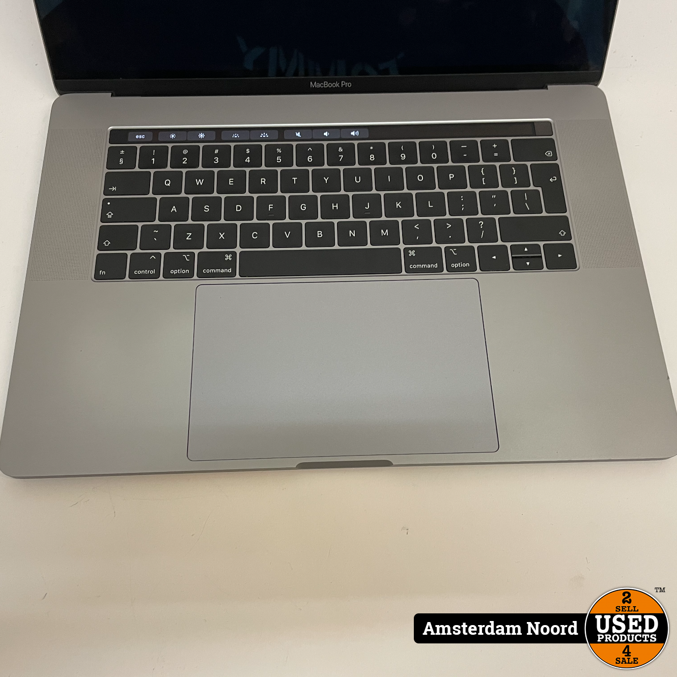 Apple MacBook Pro 2018 15-inch/i7-2.2Ghz/16GB/256SSD/BigSur - Used Products Amsterdam Noord
