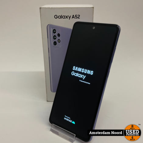 Samsung Galaxy A52 - 6GB 128GB Dual Sim Paars