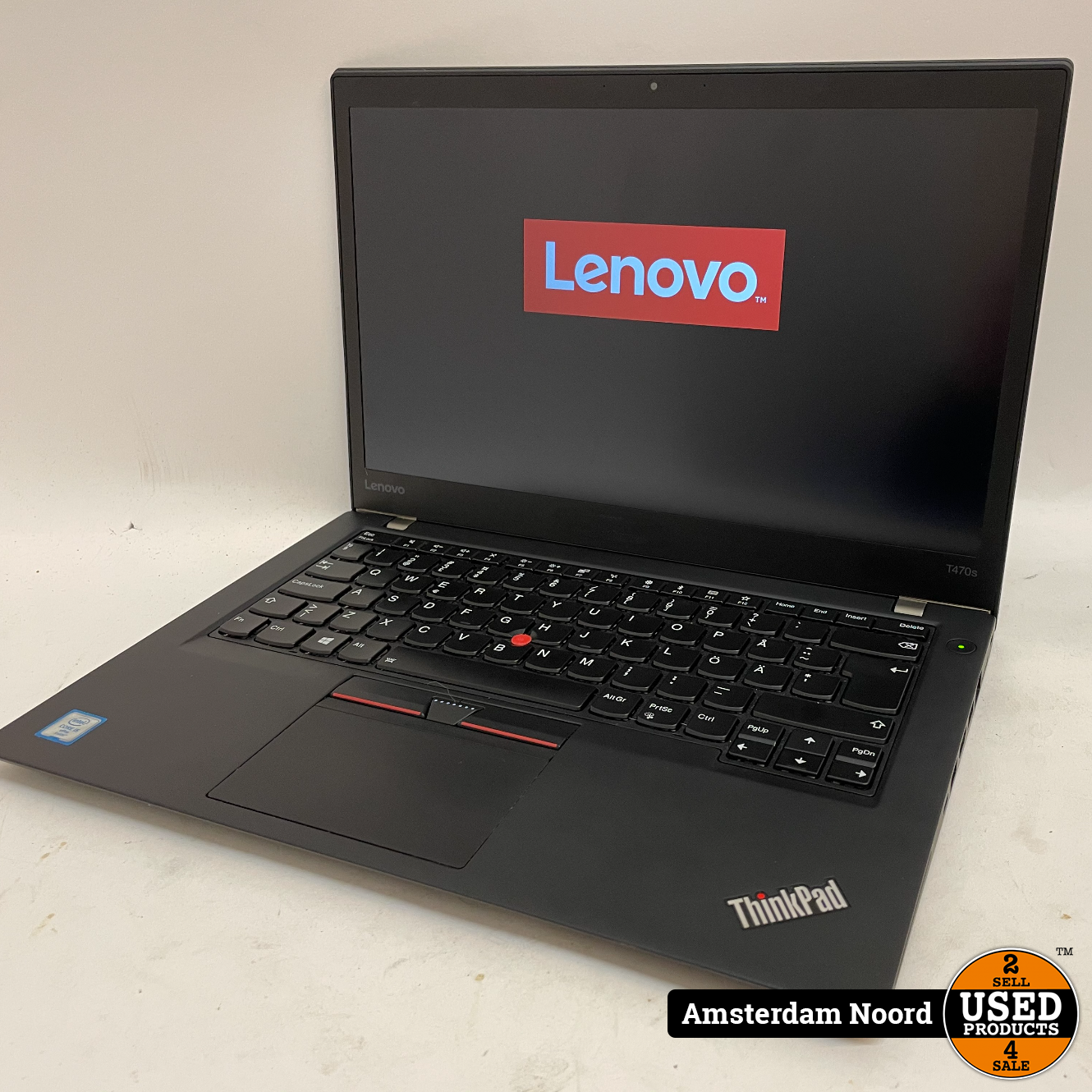 Lenovo Thinkpad T470s - i5-6300U/8GB/256SSD/W10 - Used Products Amsterdam Noord