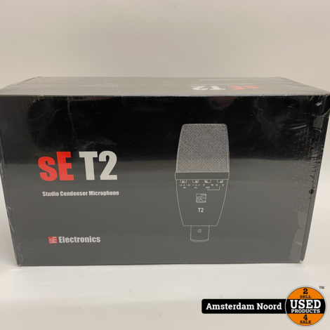 SE Electronics T2 Studio Condenser Microfoon (Nieuw)