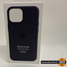 Apple APPLE iPhone 13 mini Siliconen Case MagSafe Middernacht (Nieuw)