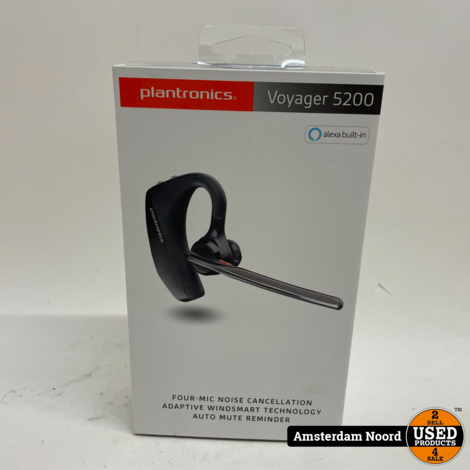 Plantronics Voyager 5200 R - Bluetooth Headset (Nieuw)