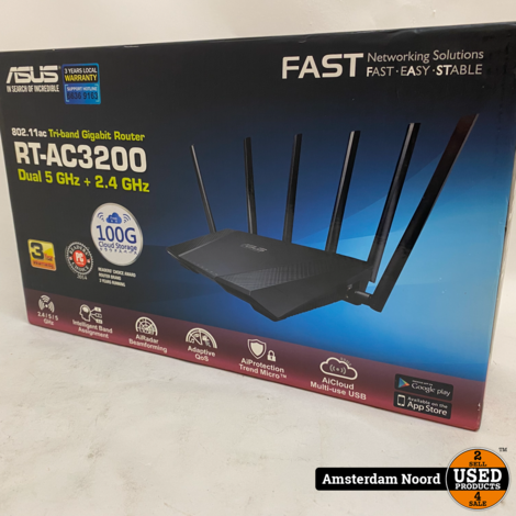 Asus RT-AC3200 Tri-band Gigabit Router