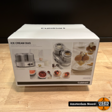 Cuisinart Ice Cream Duo ICE40BCE (Nieuwstaat)