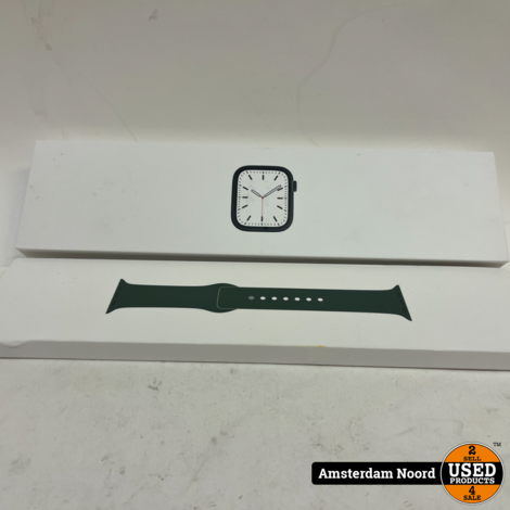 Apple Watch Series 7 41mm Groen (Kras)