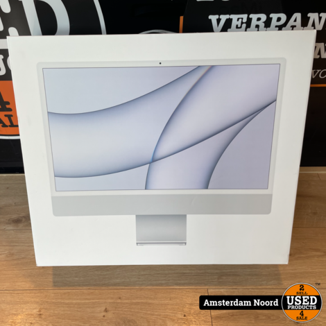 Apple iMac 2021 24-inch/M1/8GB/256GB/Ventura (Nieuwstaat)