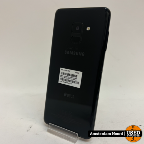 Samsung Galaxy A8 32GB 2018 Zwart (Duo Sim)