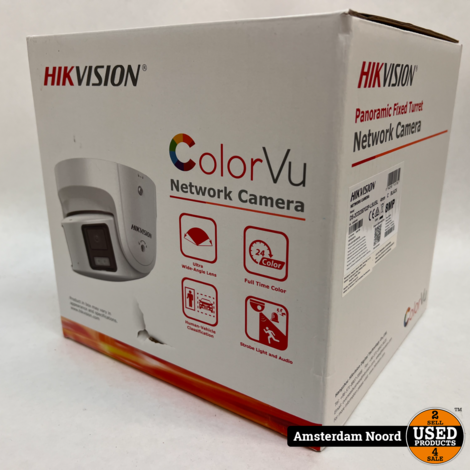 Hikvision ColorVu DS-2CD2387G2P-LSU/SL - Kleur: Zwart (Nieuw)