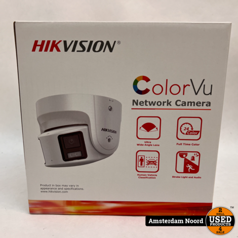 Hikvision ColorVu DS-2CD2387G2P-LSU/SL - Kleur: Zwart (Nieuw)*