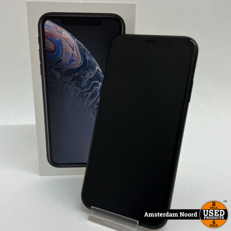 Apple iPhone XR 64GB Zwart*