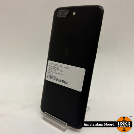 OnePlus 5T 128GB Zwart