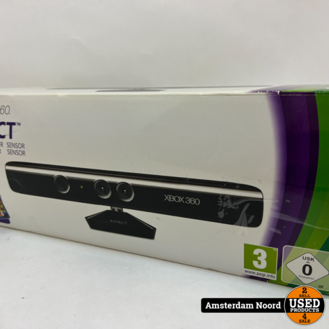 Xbox 360 Kinect Zwart
