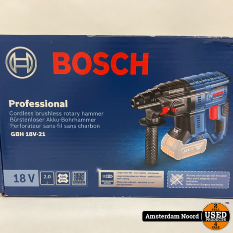 Bosch GBH 18V-21 Body Boorhamer (Nieuw)