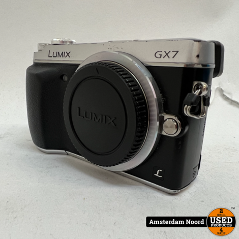 Panasonic Lumix DMC-GX7 Body Zilver