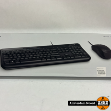 Microsoft Microsoft Wired Desktop 600 Keyboard + Muis (Nieuw)