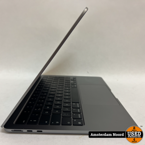 Macbook Air 2022 13.6/M2/8GB/256SSD/Ventura (Nieuwstaat)