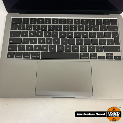 Macbook Air 2022 13.6/M2/8GB/256SSD/Ventura (Nieuwstaat)