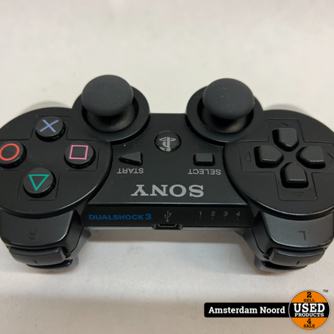 Sony Playstation 3 Controller Zwart