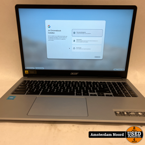 Acer Chromebook 315 (CB316-4H-C3SW) 15.6FHD/N4500/4GB/128SSD/Chrome