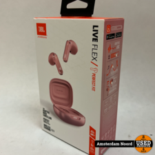 JBL JBL Live Flex Roze in-ear (Nieuw)