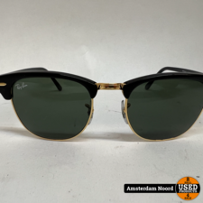 Ray-Ban Ray-Ban Clubmaster RB3016 W0365 Maat: 51/21