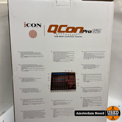 Icon Qcon Pro G2 USB Midi Controller