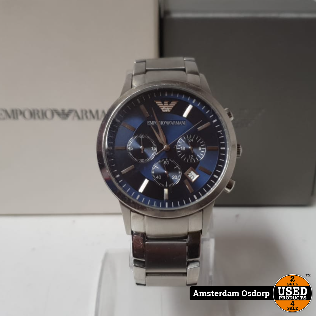 Emporio Armani AR-2448 Horloge | In Nette staat - Used Products Osdorp