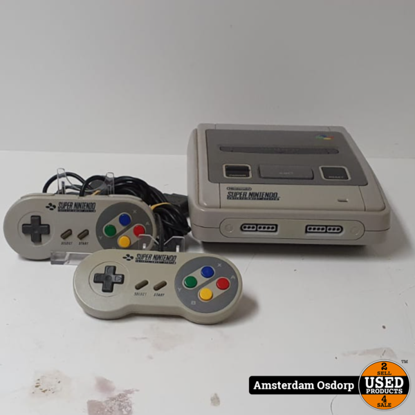 Daar piano Slovenië Super Nintendo Console + 2 controller | In goede staat - Used Products  Osdorp