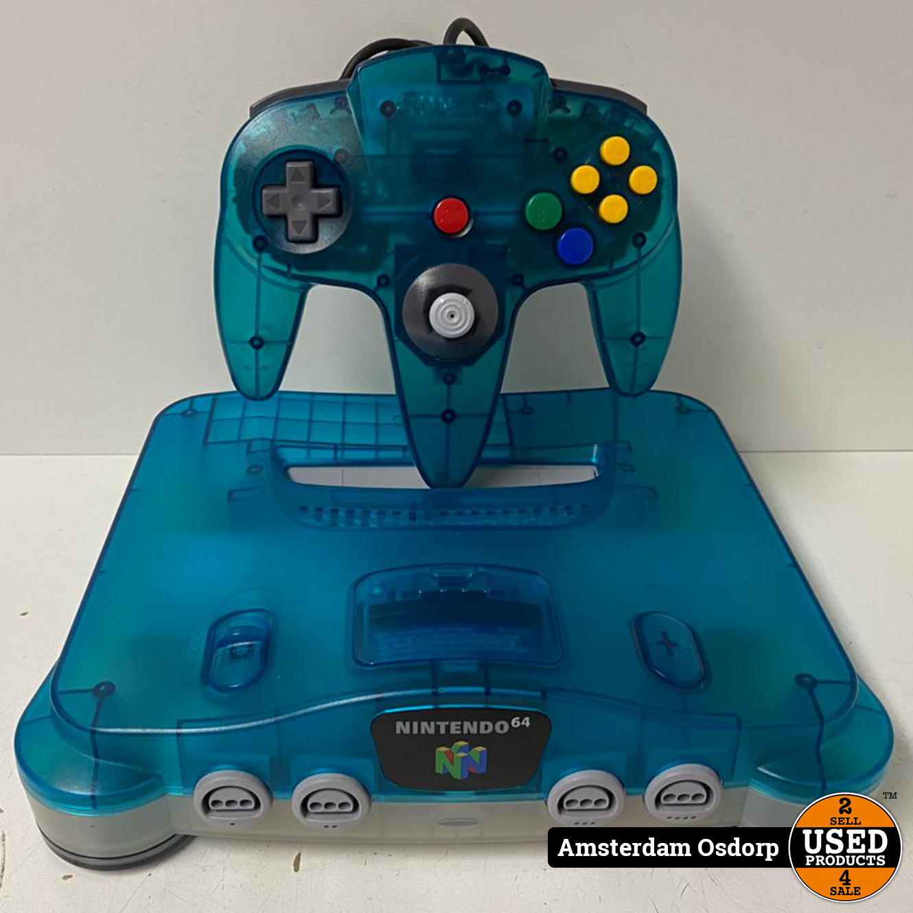 tofu Zwembad Bewolkt Nintendo 64 console + 1 controller | nette staat - Used Products Osdorp